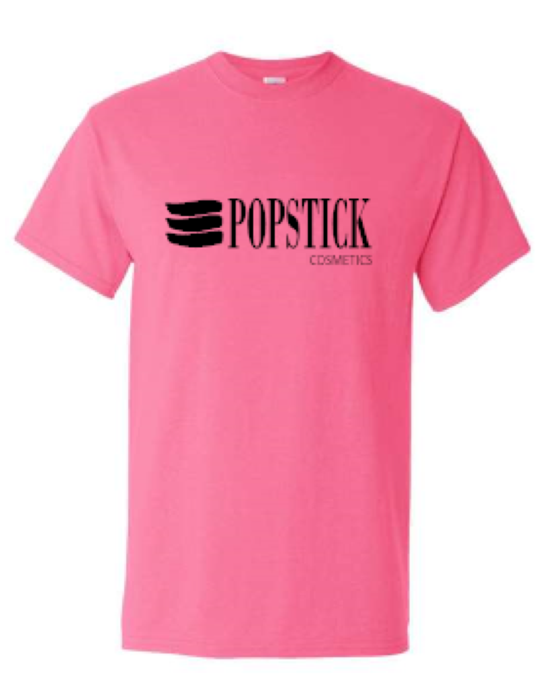 Jen Pop Pink Tee | Popstick Cosmetics